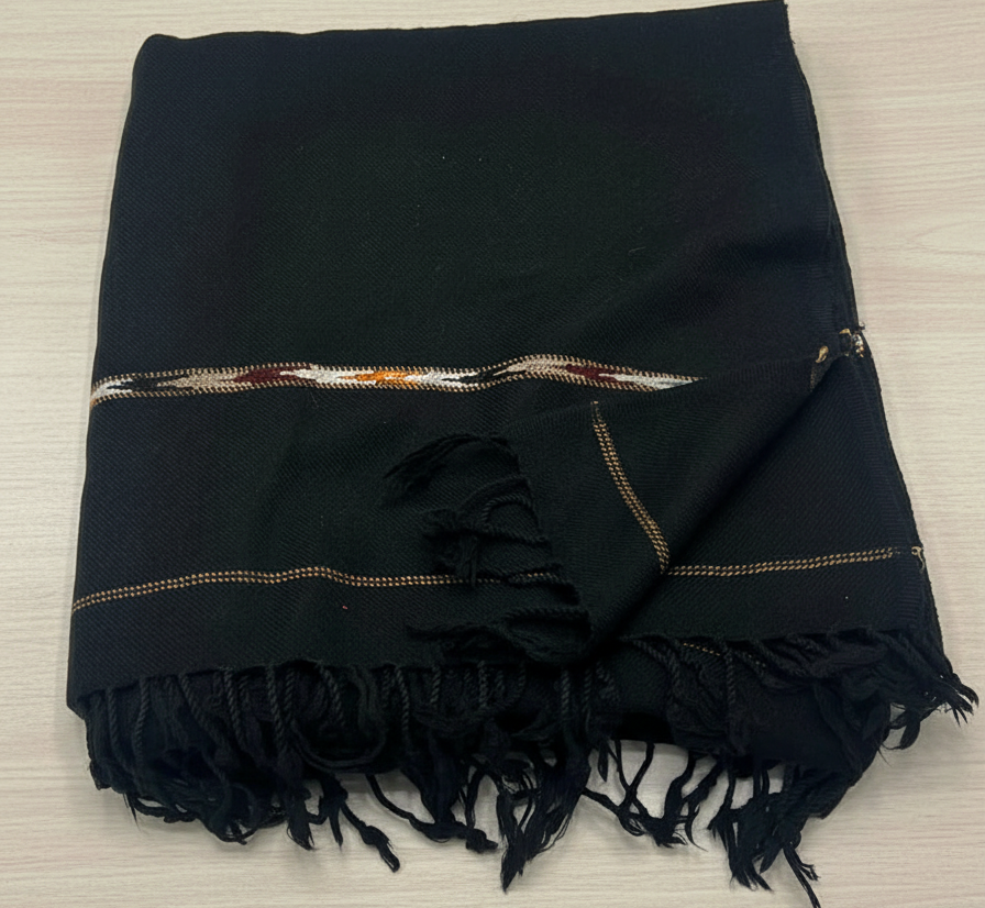 Black Wool Shawls