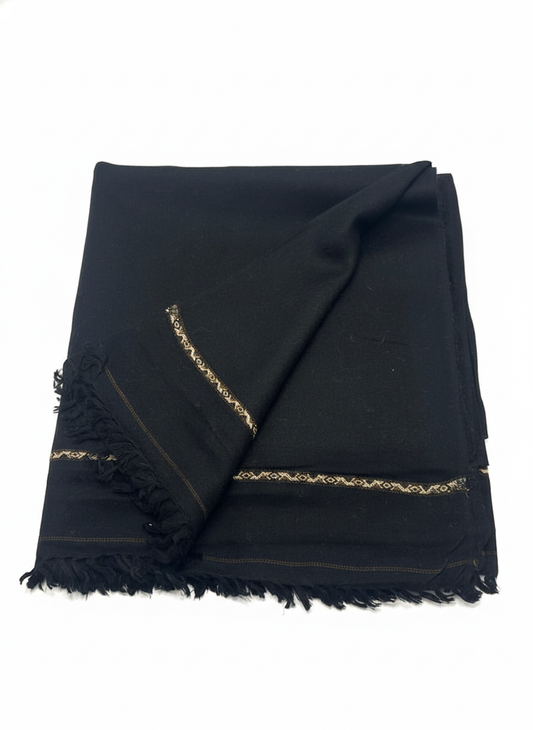 Black Wool Shawls